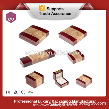 custom made wooden jewelry boxes set wholesale
